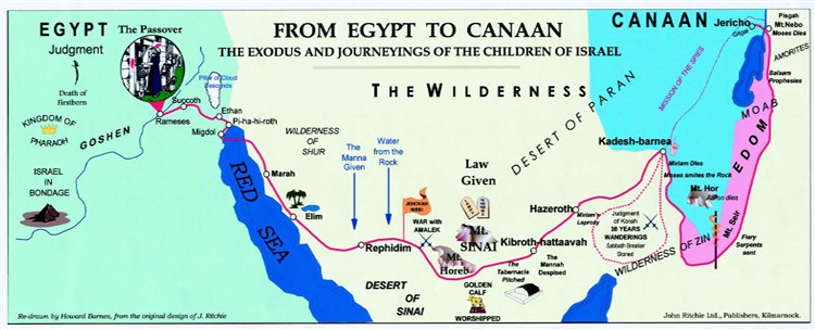egypt to canaan